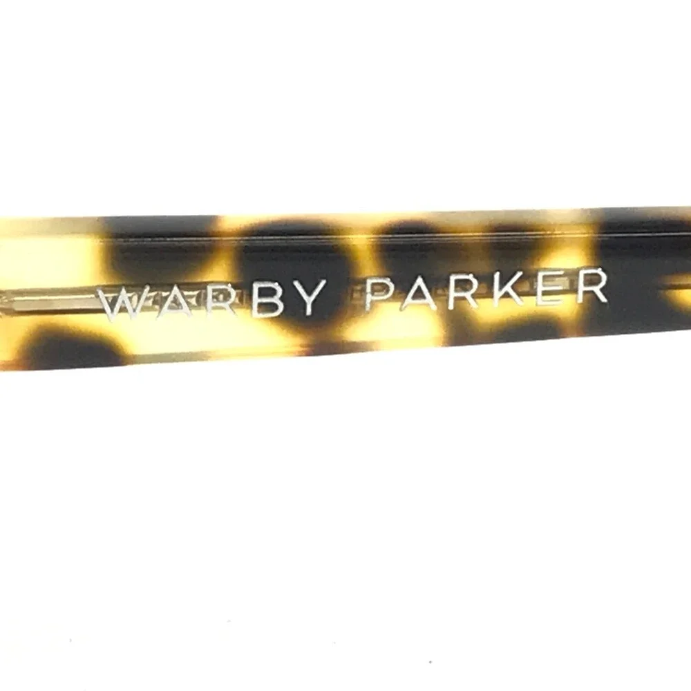 Warby Parker Eyeglasses Frames Walden 2300 Gunmetal Brown Tortoise 49-19-140